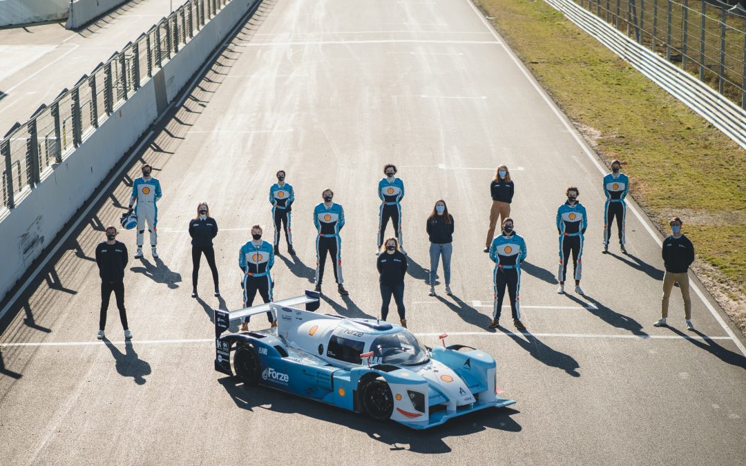 Así será el coche de carreras de pila de combustible más rápido del mundo