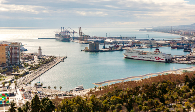 Puerto de Málaga.
