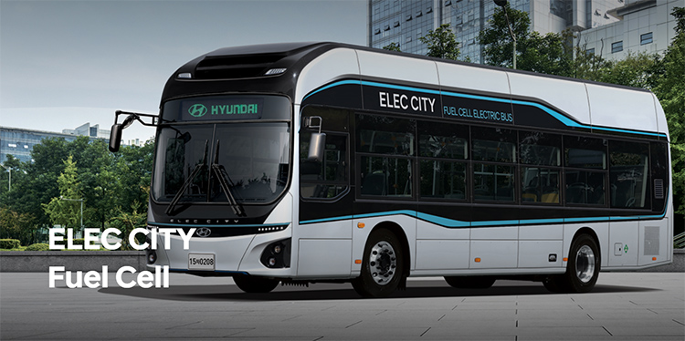Hyundai Elec City Fuel Cell electric bus 