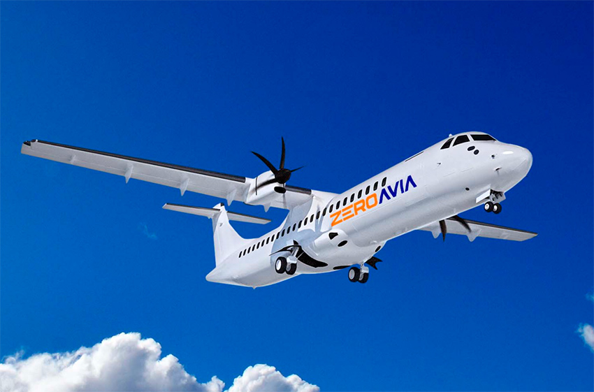 ZeroAvia prueba con éxito su nuevo tren motriz de hidrógeno renovable en un avión de tamaño medio
