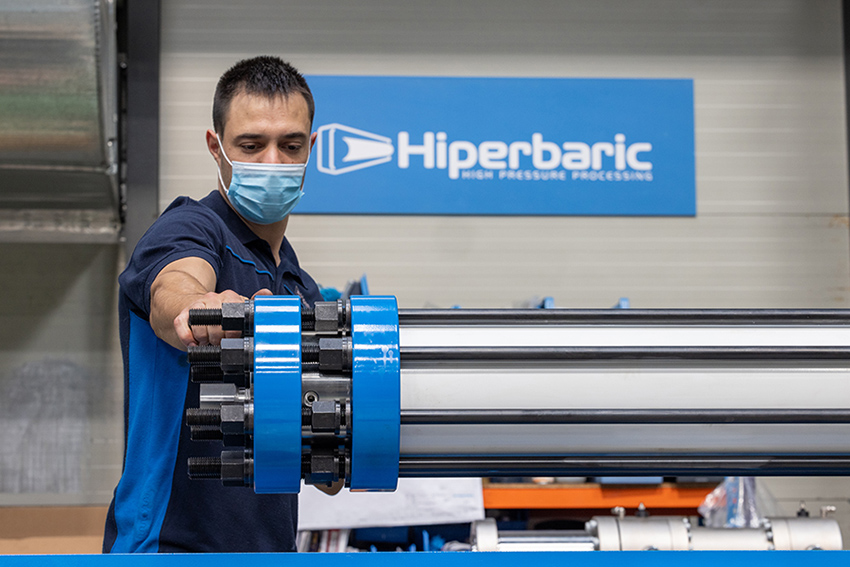 Hiperbaric presenta su nueva tecnología de compresión de hidrógeno por altas presiones