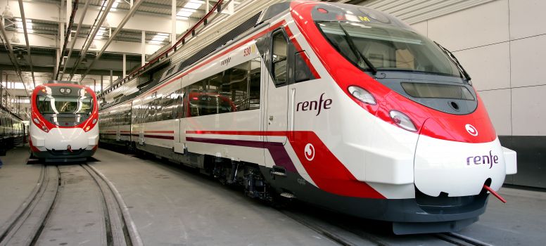 CAF convertirá una unidad Civia de Renfe en un tren de hidrógeno