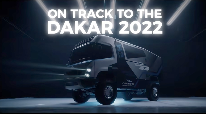 H2 RACING TRUCK de Gaussin, el primer camión de hidrógeno que correrá el Dakar