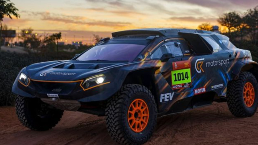 GCK Motorsport presenta un coche de hidrógeno que participará en el Dakar de 2024