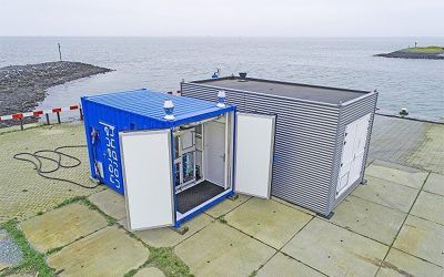 Schaeffler prueba con éxito la producción de hidrógeno verde a partir de agua de mar del proyecto SEA2H2