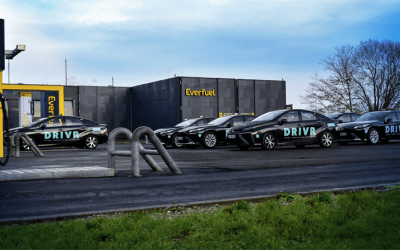 Toyota, Everfuel y DRIVR impulsan los taxis de hidrógeno en Copenhague