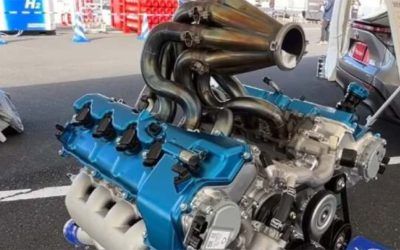 Yamaha y Toyota desarrollan conjuntamente un motor V8 propulsado por hidrógeno