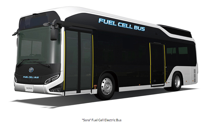 Isuzu, Hino y Toyota desarrollarán conjuntamente autobuses de pila de combustible