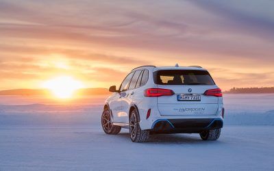 Pruebas extremas junto al Ártico para el BMW iX5 Hydrogen