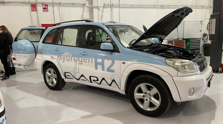 EVARM presenta el primer prototipo de vehículo de hidrógeno desarrollado en Cataluña