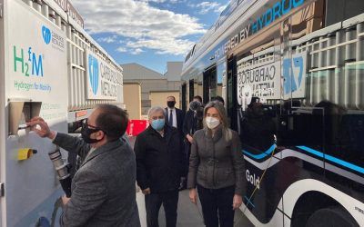 Toledo prueba un autobús de hidrógeno durante una semana