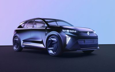Renault Scénic Vision, un concept car innovador, futurista e híbrido, eléctrico y de hidrógeno