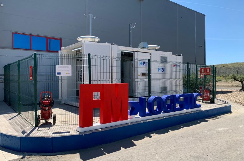 FM logistic inaugura una hidrogenera en su centro logístico de Illescas