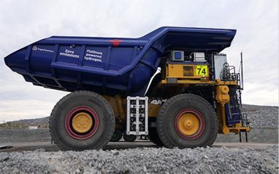 Anglo American presenta nuGen™, el prototipo de camión de extracción para minería de hidrógeno más grande del mundo