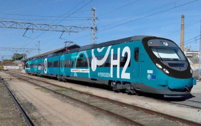 CAF comienza las pruebas de su tren demostrador de hidrógeno