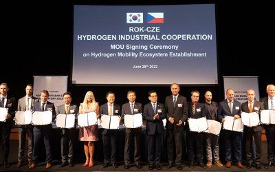 Hyundai Motor firma un acuerdo multilateral para establecer un ecosistema de movilidad de hidrógeno en República Checa