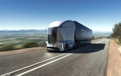 La empresa californiana Gemini Motor anuncia una flota de camiones autónomos de pila de combustible para 2025