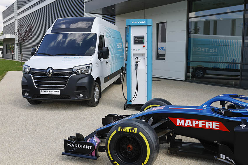 HYVIA es socio oficial del Foro de Movilidad Inteligente y Sostenible del Gran Premio de Fórmula 1 de Francia