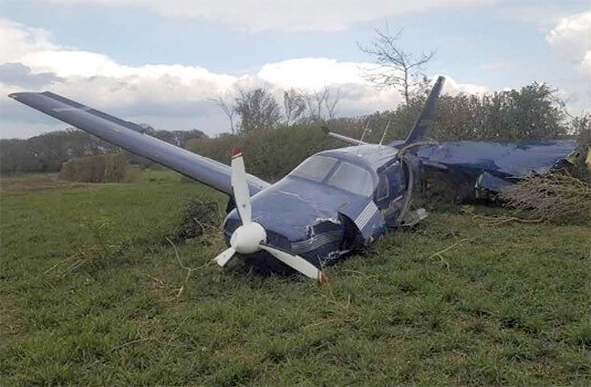 Accidente del avión de ZeroAvia.