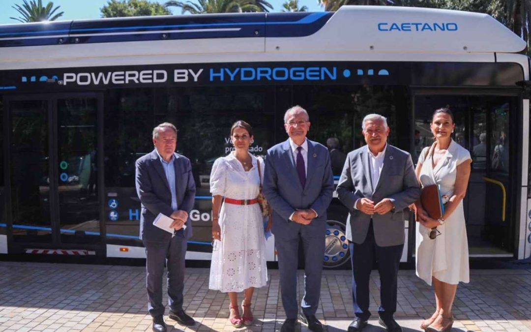 La ciudad de Málaga pondrá en servicio dos autobuses de hidrógeno