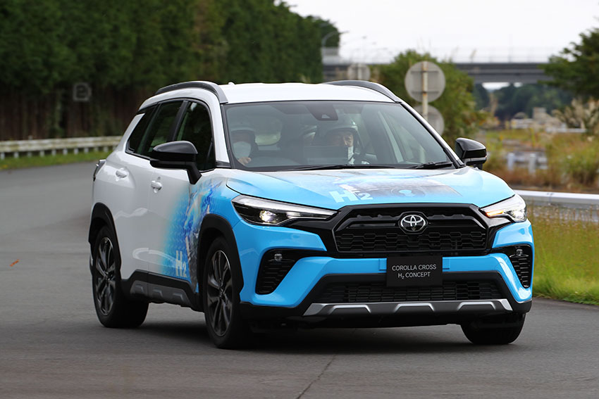 Toyota Corolla Cross H2 Concept: evolución y eficiencia de la inyección directa de hidrógeno