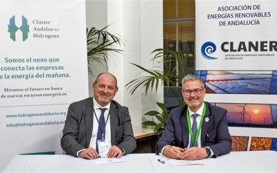 Convenio de colaboración entre CLANER y el Clúster Andaluz del Hidrógeno