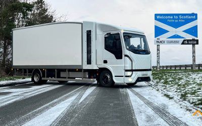 Los camiones duales de Tevva, que combinan hidrógeno y batería, realizan con éxito pruebas de autonomía