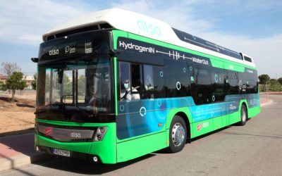 Zaragoza contará con una línea directa de autobús al aeropuerto, que será de hidrógeno antes de dos años.