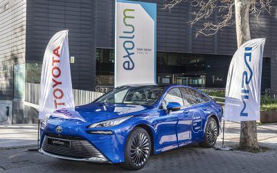 Toyota España entrega a Exolum un Mirai de pila de combustible