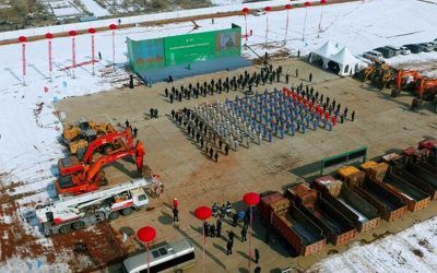 Sinopec lanza en Mongolia interior el proyecto de hidrogeno verde más grande del mundo