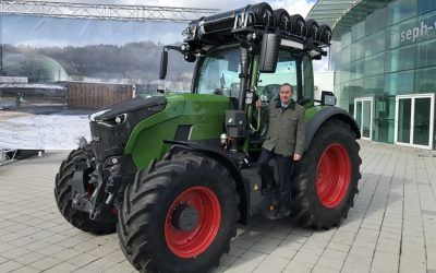 Fendt muestra su primer tractor de hidrógeno en la German Hydrogen Summit