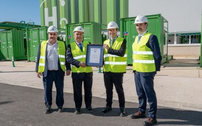 Iberdrola obtiene el certificado de hidrógeno renovable de AENOR