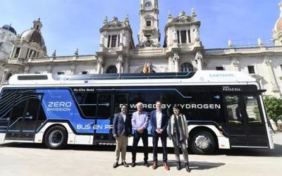 La EMT de Valencia prueba por primera vez un autobús urbano de hidrógeno verde