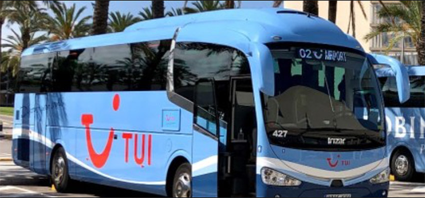 El Turoperador alemán TUI utilizará autobuses de hidrógeno para el transporte discrecional en Mallorca