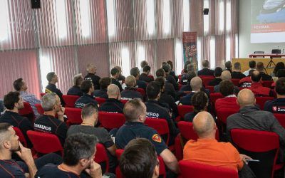 Bomberos de Zaragoza, únicos participantes del programa HyResponder, formarán a otros efectivos españoles en emergencias de hidrógeno