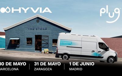 HYVIA y Plug organizan varios eventos en España para presentar y probar la Renault Master Van H2-TECH