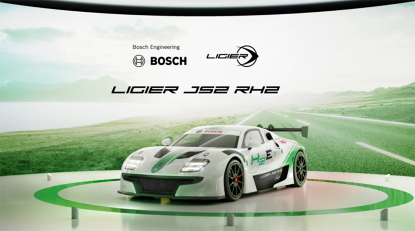 Ligier JS2 RH2. El prototipo de Bosch Engineering y Ligier Automotive