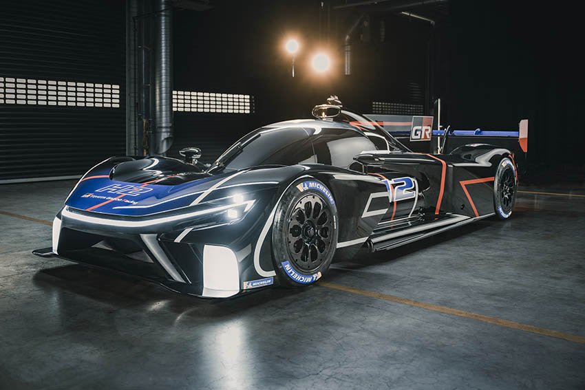Toyota presenta su concept de hidrógeno en Le Mans.