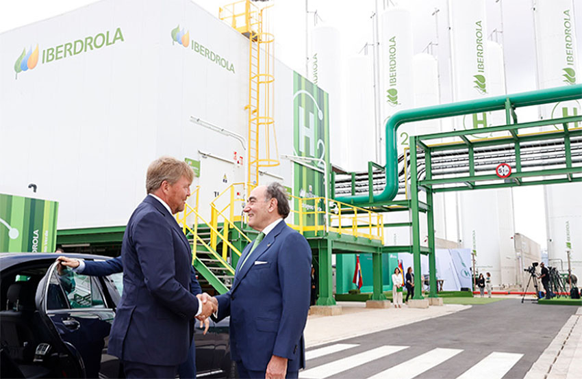 El rey de Holanda ha sido testigo directo de los acuerdos entre España y Países Bajos para desarrollar el corredor marítimo de hidrógeno verde.