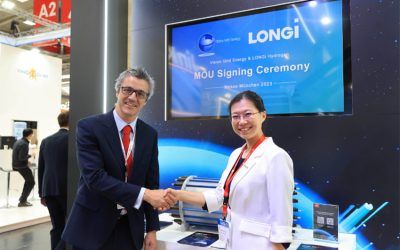 Acuerdo de LONGi Hydrogen y Vision Grid para desarrollar plantas de producción en España