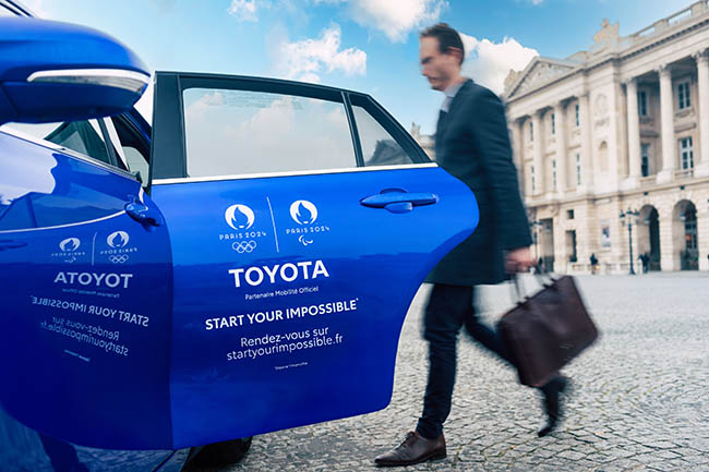 Toyota suministrará 500 berlinas de pila de combustible a la flota oficial de los Juegos Olímpicos.