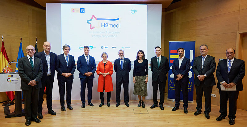 La Embajada de España en Berlín acogió el acto sobre el H2Med.