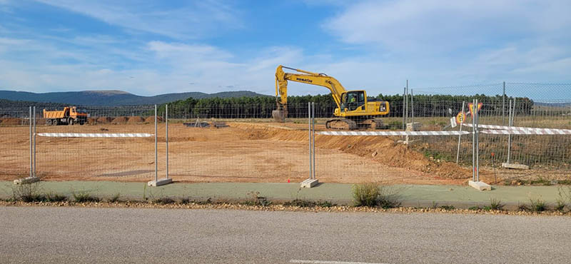 Se inician las obras de la planta de producción de hidrógeno verde de Garray (Soria).
