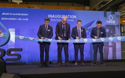 HRS inaugura una nueva planta de producción de estaciones de servicio de hidrógeno