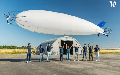 HyLight presenta un dirigible de hidrógeno para la inspección aérea de infraestructuras