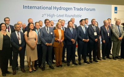 Andalucía expone sus ventajas competitivas en producción y exportación de hidrógeno en el Congreso Mundial de Rotterdam