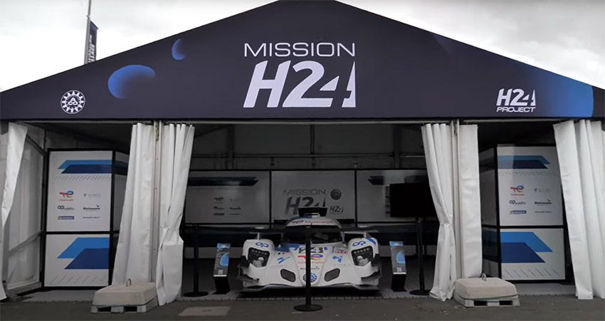 Mission H24 en el Hydrogen Village de Le Mans 2024.