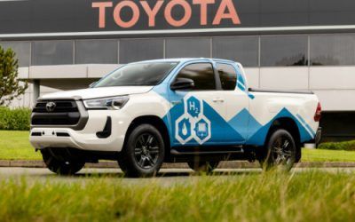 Ya ve la luz el Toyota Hilux, un vehículo que funciona por hidrógeno verde