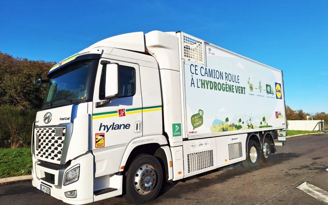 Lidl pondrá en marcha el primer camión de hidrógeno el sector de distribución francés