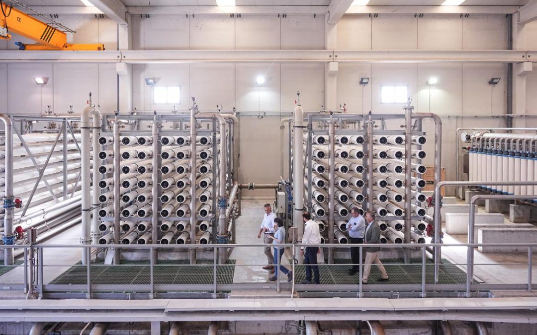 hidrógeno verde a partir de agua regenerada